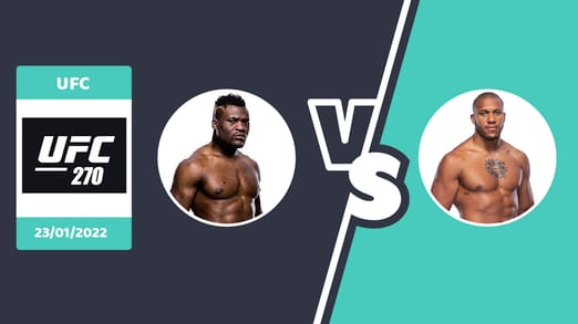 pronostic Francis Ngannou Ciryl Gane UFC 270