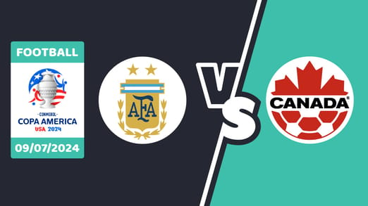 Pronostic Argentine Canada - 09/07/2024