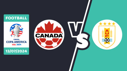 Pronostic Canada Uruguay - 13.07.2024